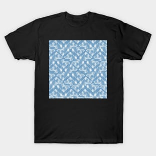 Pattern with a drawing of a dog head in profile T-Shirt